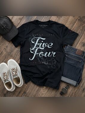 Five Four Men’s Black California Graphic T-Shirt Size M New in Package